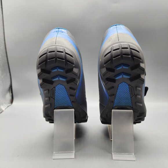 Shimano ME3 MTB Cycling Shoes Gray Blue SPD Size 40 EU Men's Clipless - Picture 8 of 12